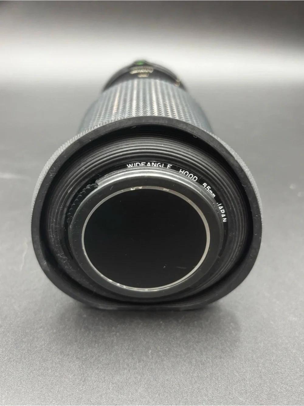 MINOLTA MD 70-210mm ZOOM MF LENS from JAPAN with Wide Angle Hood 55mm